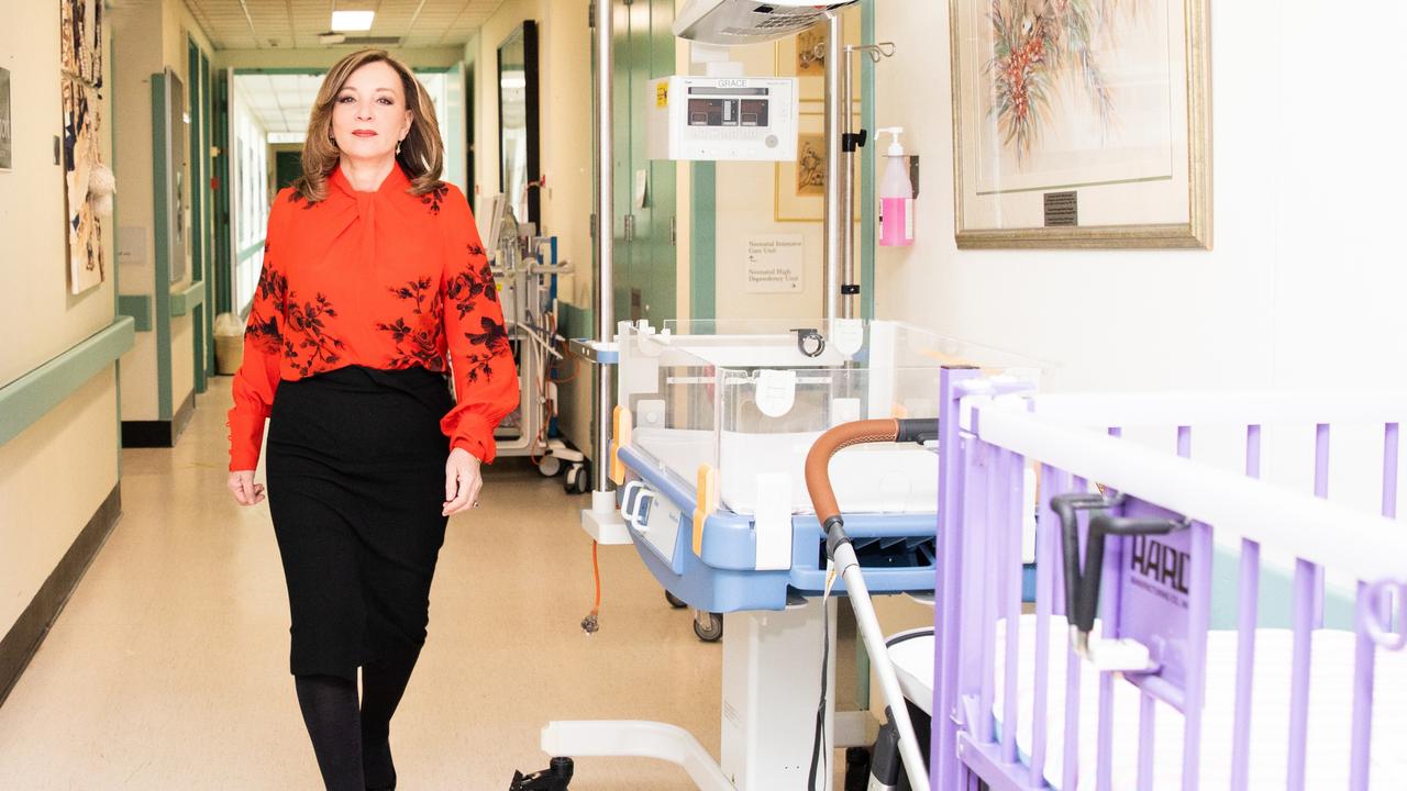 Chair of research at the Cerebral Palsy Alliance and world-leading cerebral palsy expert Nadia Badawi at the Westmead Children Hospital's Neonatal Care Unit’s Grace Centre. Picture: Supplied