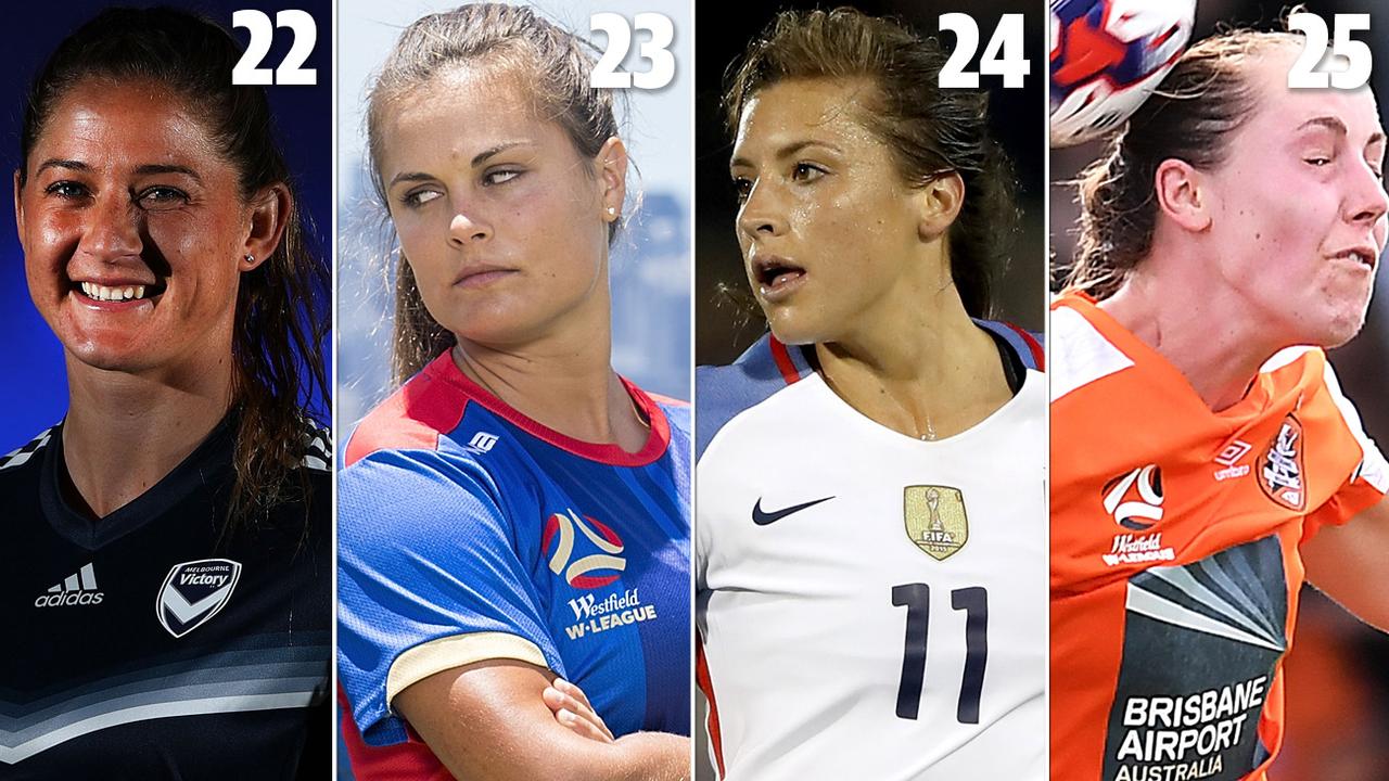 W League Best 25 Players Sam Kerr Elise Kellond Knight Emily Van Egmond Daily Telegraph