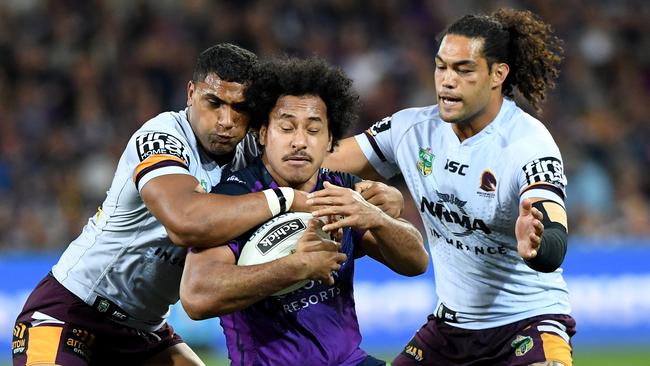 Felise Kaufusi has played every game for the Storm this year.