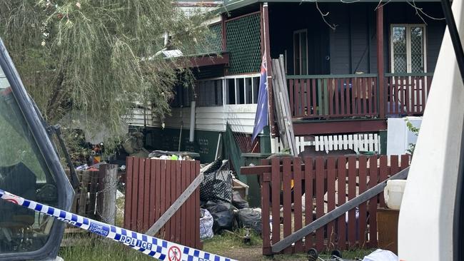 The property at Gin Gin where missing teen Pheobe Bishop had been living. Photo: Lexa Smith
