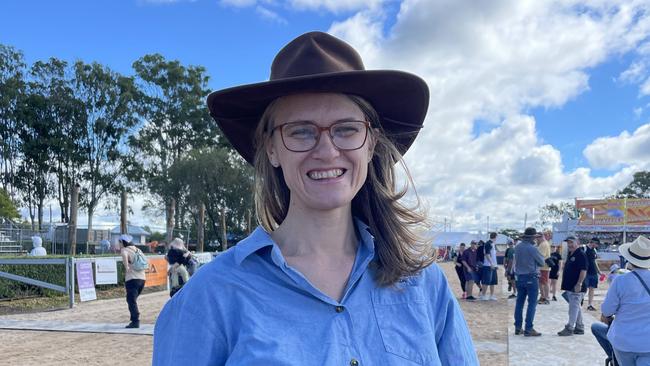 Amy Cosgrove at the Gympie Show 2025.