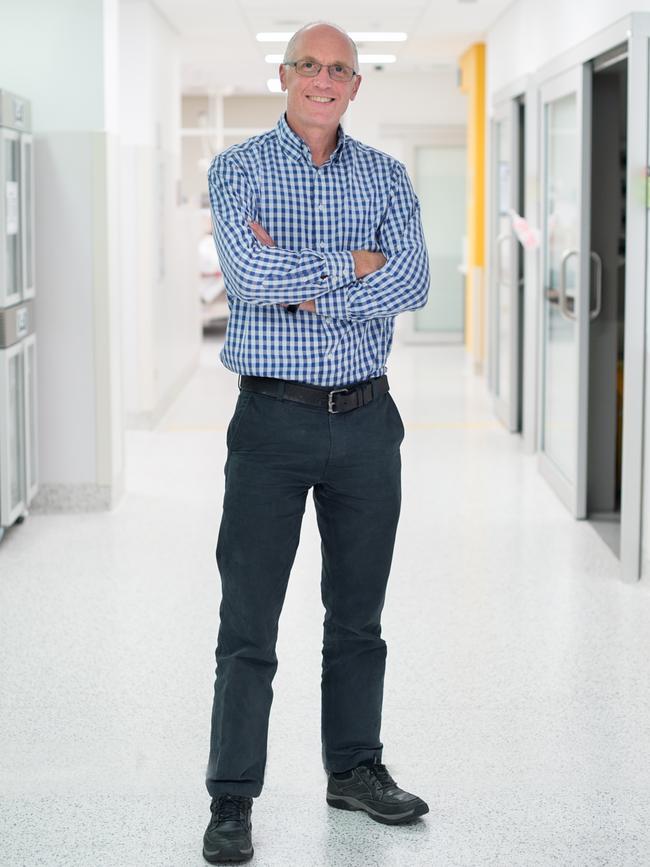 Gold Coast University Hospital director of paediatric emergency Dr Graham Jay. Picture: Supplied.