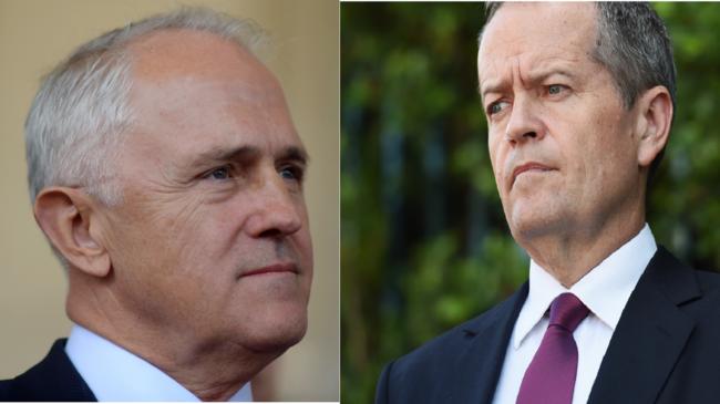 Malcolm Turnbull and Bill Shorten