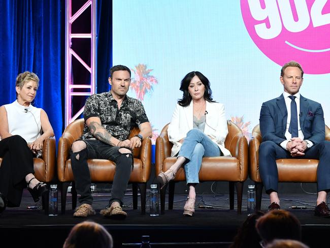 Shannen Doherty says Brian Austin Green was the only Beverly Hills, 90201 cast member that knew about her cancer returning. Picture: Getty