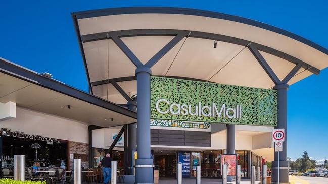 A Kmart employee has tested positive for COVID-19 at Casula Mall. Picture: Google