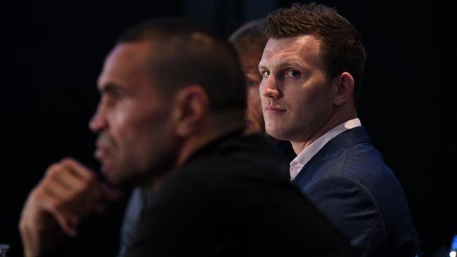 Jeff Horn is worried that defeat to Anthony Mundine might hurt his career. Picture: AAP.