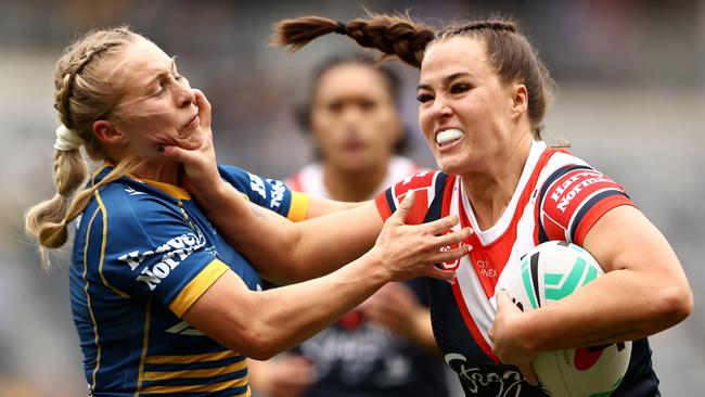 Kelly scored two tries in the round 1 win. Picture: Matt Blyth/Getty Images