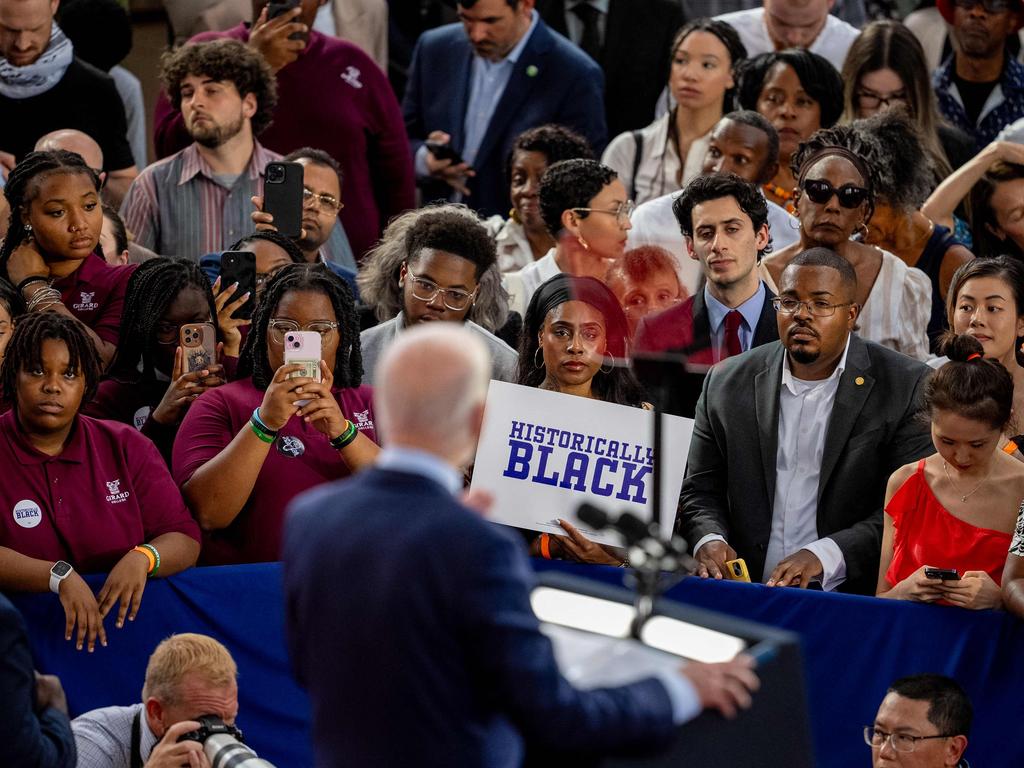 Joe Biden has been trying to bolster his support among Black voters. Picture: Andrew Harnik (Getty Images via AFP)