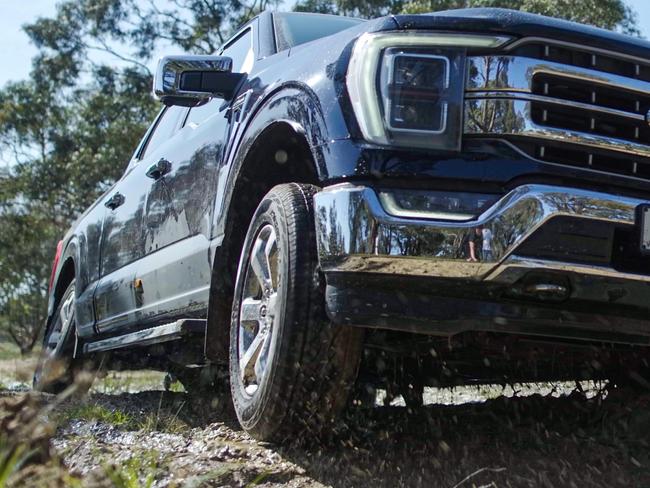 Ford testing the new F-150 at the You Yangs Proving Ground in Victoria.