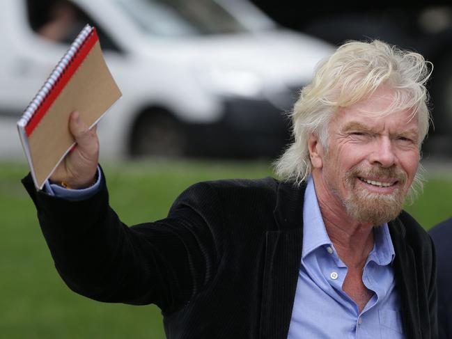 Sir Richard Branson. Picture: AFP