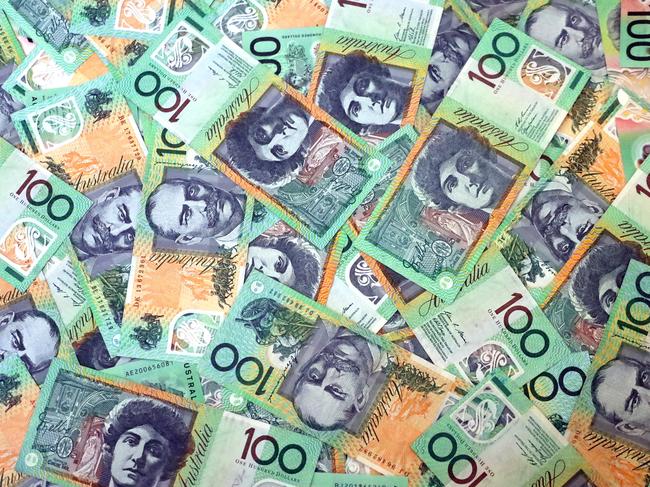 FEDERAL BUDGET 2024: AUSTRALIA - NewsWire Photos - General view editorial generic stock photo of Australian cash money currency. Picture: NCA NewsWire / Nicholas Eagar