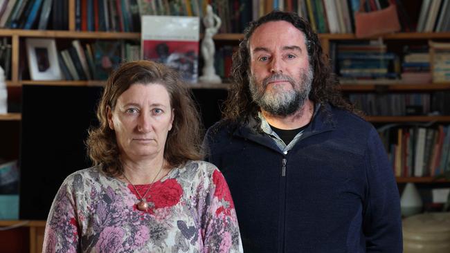 Angela and Danny London lost their son in a crash on the Dukes Hwy three years ago. Picture: Russell Millard