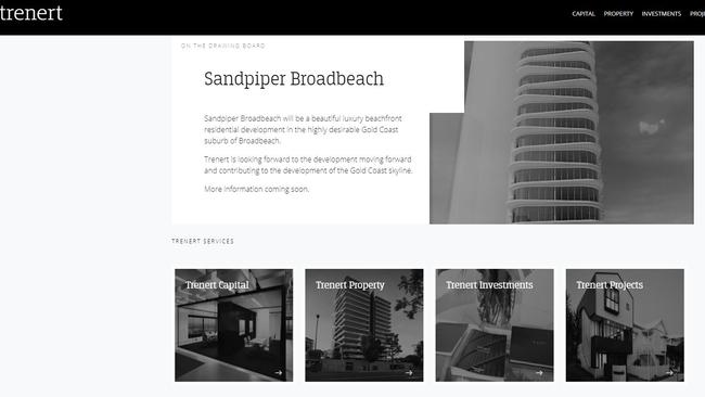 Sandpiper has since been removed from Trenert’s website.