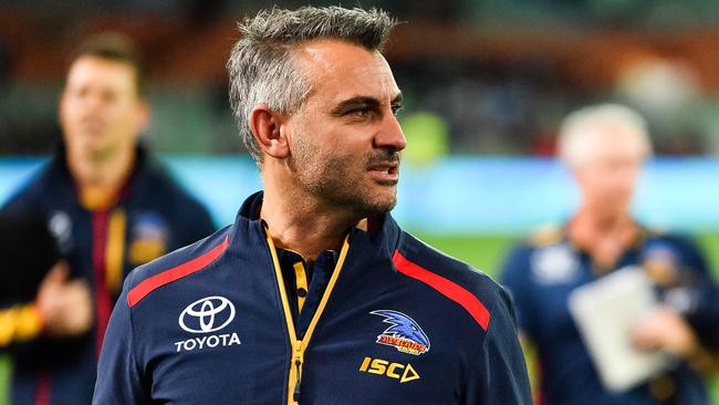 Former Crows assistant coach Scott Camporeale knows how difficult the Brad Crouch decision would’ve have been for the club. Picture: Daniel Kalisz/Getty Images