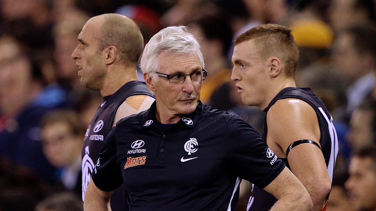 Mitch Robinson was not a fan of Mick Malthouse and laments the club’s decision to sack Brett Ratten.