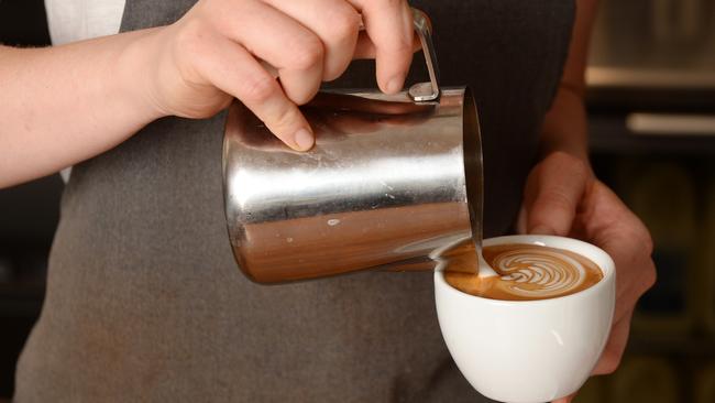 The demand for cafes - and good baristas - is on the rise. Picture: Josie Hayden