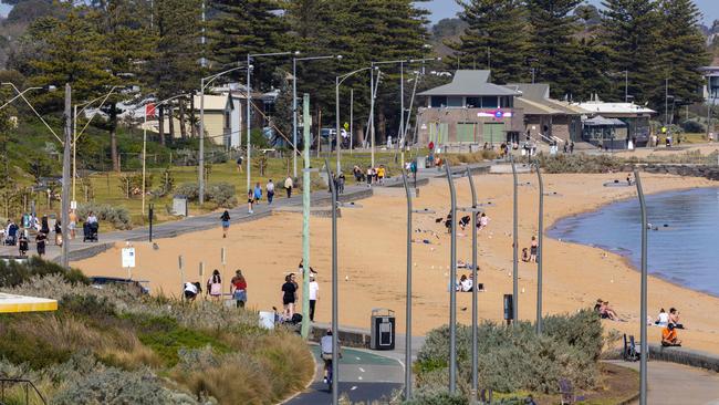 Elwood Beach. Picture: Jason Edwards