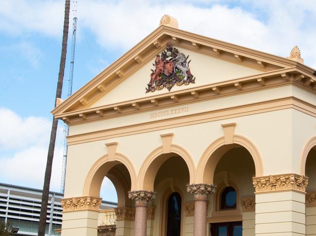 Dubbo Courthouse. News reporter Ryan Young. Picture:  Jedd Manning/Western Aerial Productions