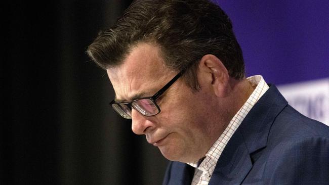 Premier Daniel Andrews still has little clue about how best to keep people safe. Picture: David Geraghty