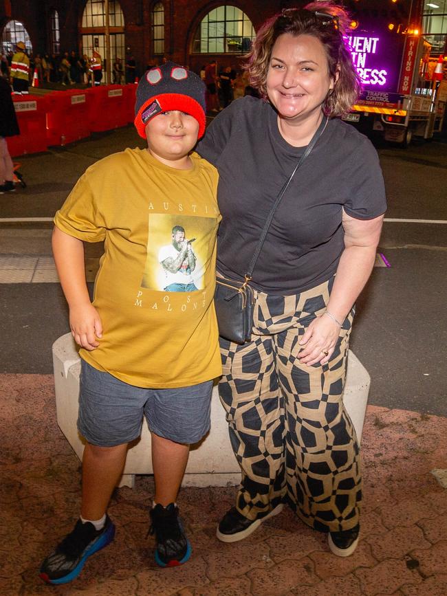 Social photos at Post Malone, RNA Showgrounds. Photo - Stephen Archer