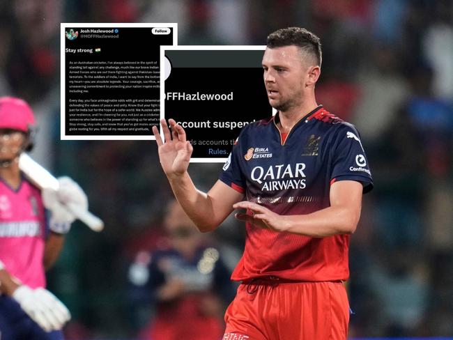 Josh Hazlewood innocently dragged into India propaganda war.