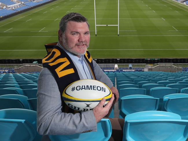 Wallaby, rugby world cup winner and now Rugby Australia Chairman Dan Herbert. Picture: Glenn Hampson