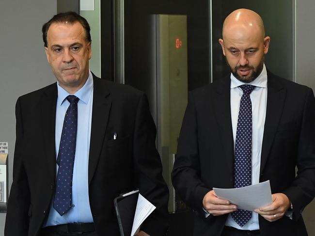 Todd Greenberg handed in his resignation after meeting with Peter V’landys. Picture: AAP Image/Joel Carrett