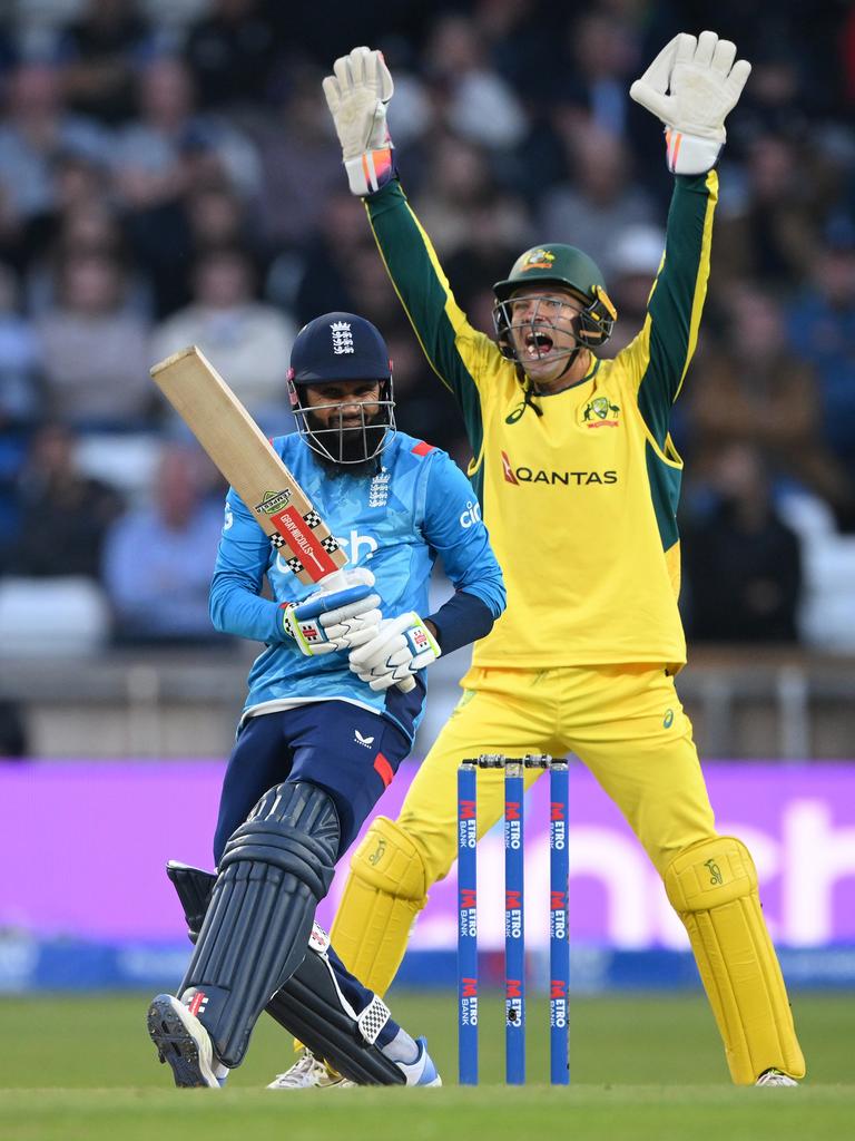 Alex Carey is still living in English heads. Photo by Stu Forster/Getty Images.