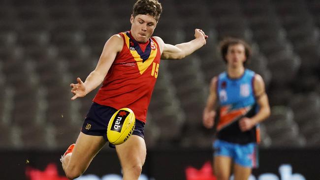 Princes old scholar Harry Schoenberg was SA’s MVP after the national under-18 championships. Picture: Michael Dodge/AFL Photos via Getty Images