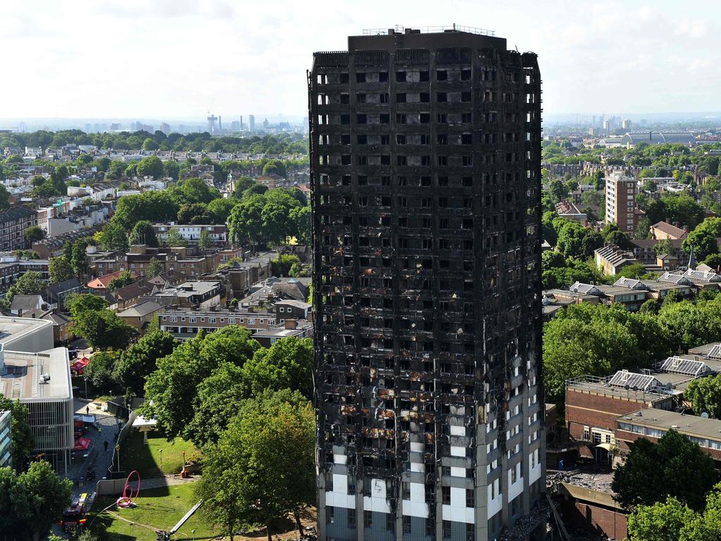 72 people died in the Grenfell Tower tragedy in London in 2017 (Photo by CHRIS J RATCLIFFE / AFP)