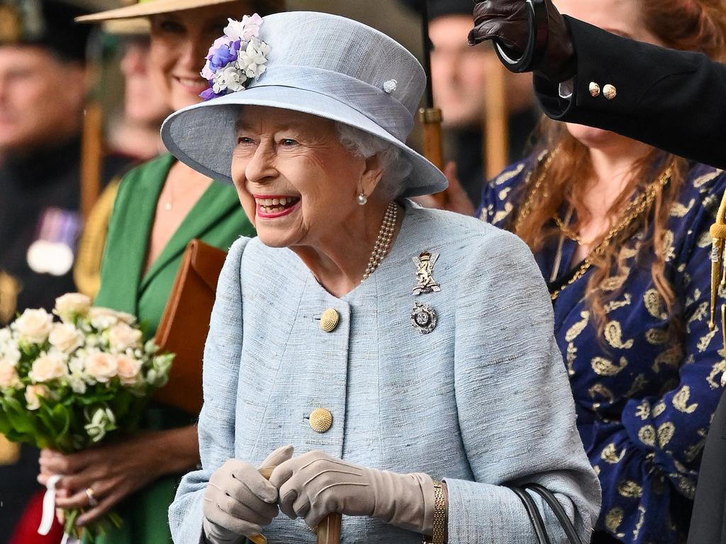 In one of her last public appearances, Queen Elizabeth II attended the traditional Ceremony of the Keys in Edinburgh on June 27. Picture: Jeff J Mitchell/Getty Images