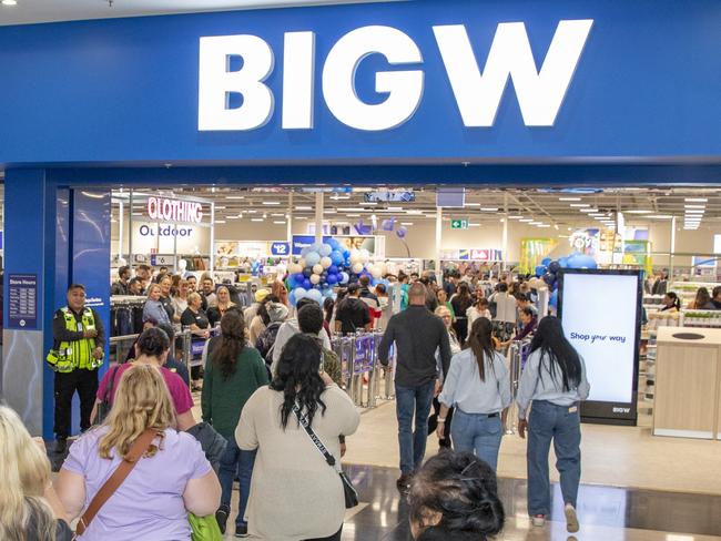 BIG W Stanhope Gardens Opening. May 9, 2024. Picture: Dallas Kilponen/BIG W