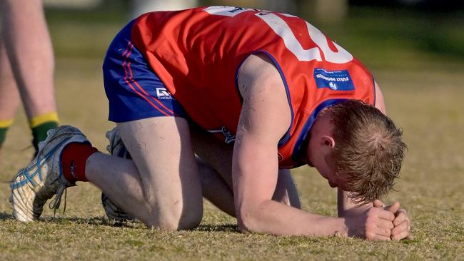 Matt Bawden in action for Mernda. Picture: Andy Brownbill