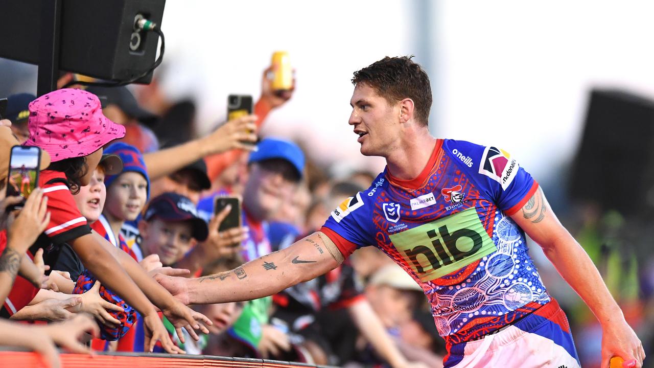 Ponga looks to have done enough to lock up the number one jersey for Queensland. (Photo by Albert Perez/Getty Images)