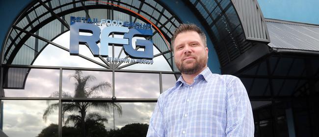 RFG Group CEO Richard Hinson is leading a company turnaround. Photo by Richard Gosling