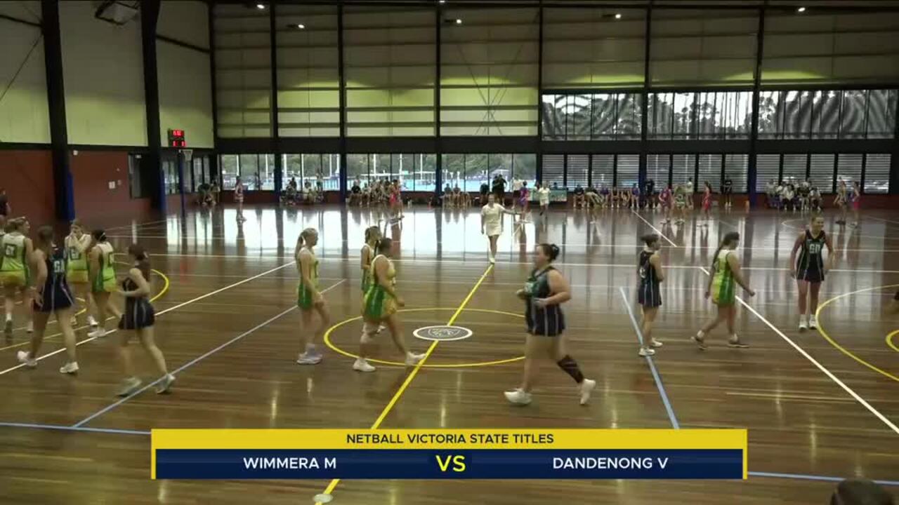 Replay: Wimmera Mallee v Dandenong Valley (Open)—2025 Netball Victoria State Titles Day 3