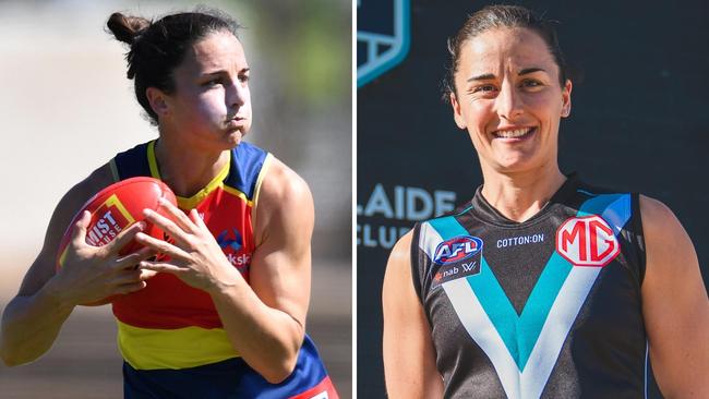 Angela Foley has left Adelaide to join AFLW expansion club Port Adelaide.