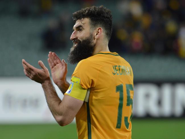 Socceroos captain Mile Jedinak will miss the Confederations Cup with a groin injury.