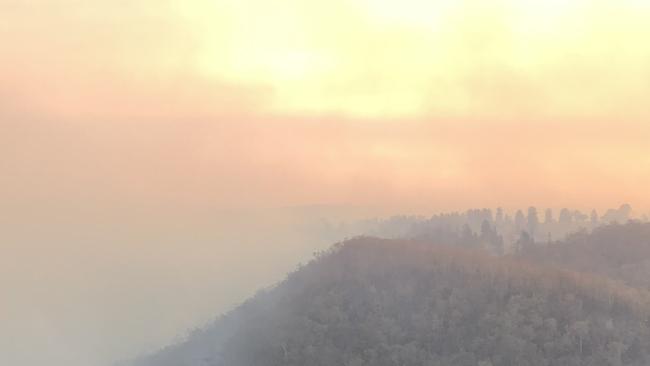 “You could see this massive orange glow,” says volunteer firefighter, Suzanne Noakes.