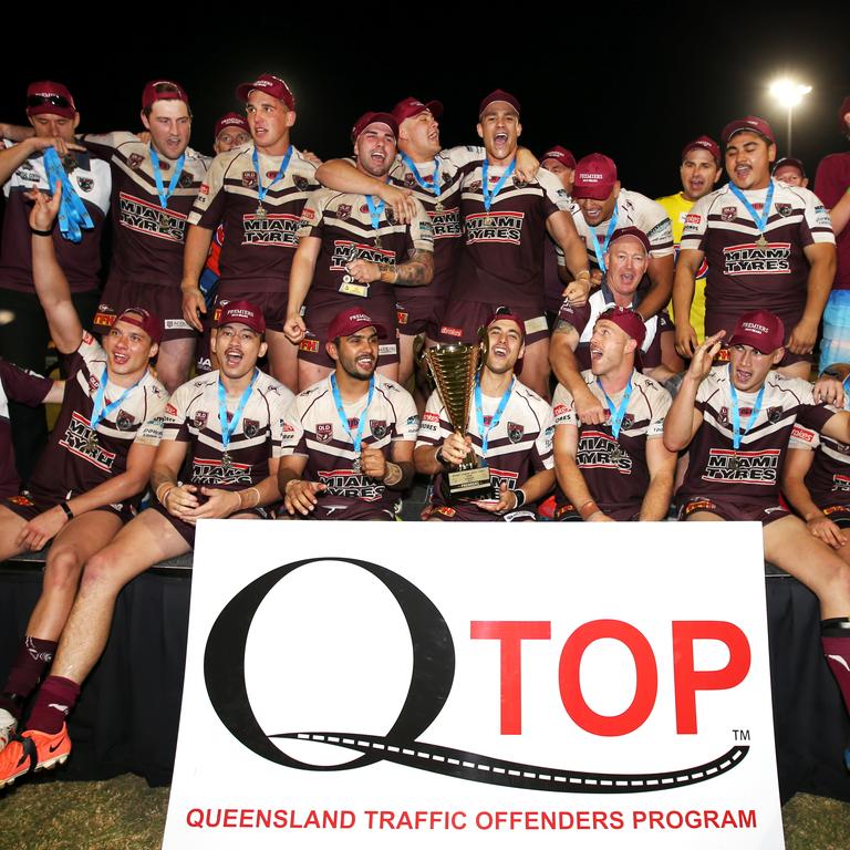 Burleigh Bears - Photo SMPIMAGES.COM / Newscorp - 21st September 2019 - Action from the 2019 Queensland Rugby League (QRL) Gold Coast Rugby League A-Grade Grand Final played between Burleigh Bears v Southport Tigers. Burleigh Bears ran out winners.