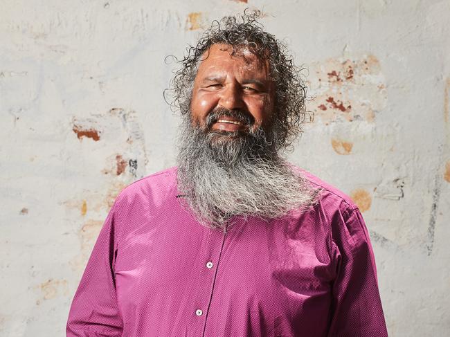 Uncle Quenten Agius. Picture: Matt Loxton/AAP