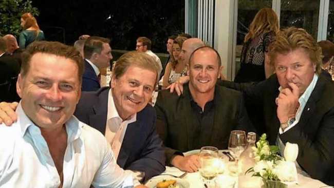 Karl Stefanovic, Ray Martin, Larry Emdur and Richard Wilkins at the Reed & Co Estate Agents inaugural Charity Gala in collaboration with the LOYAL Foundation and The Humpty Dumpty Foundation . Picture: Jason Smith Photography