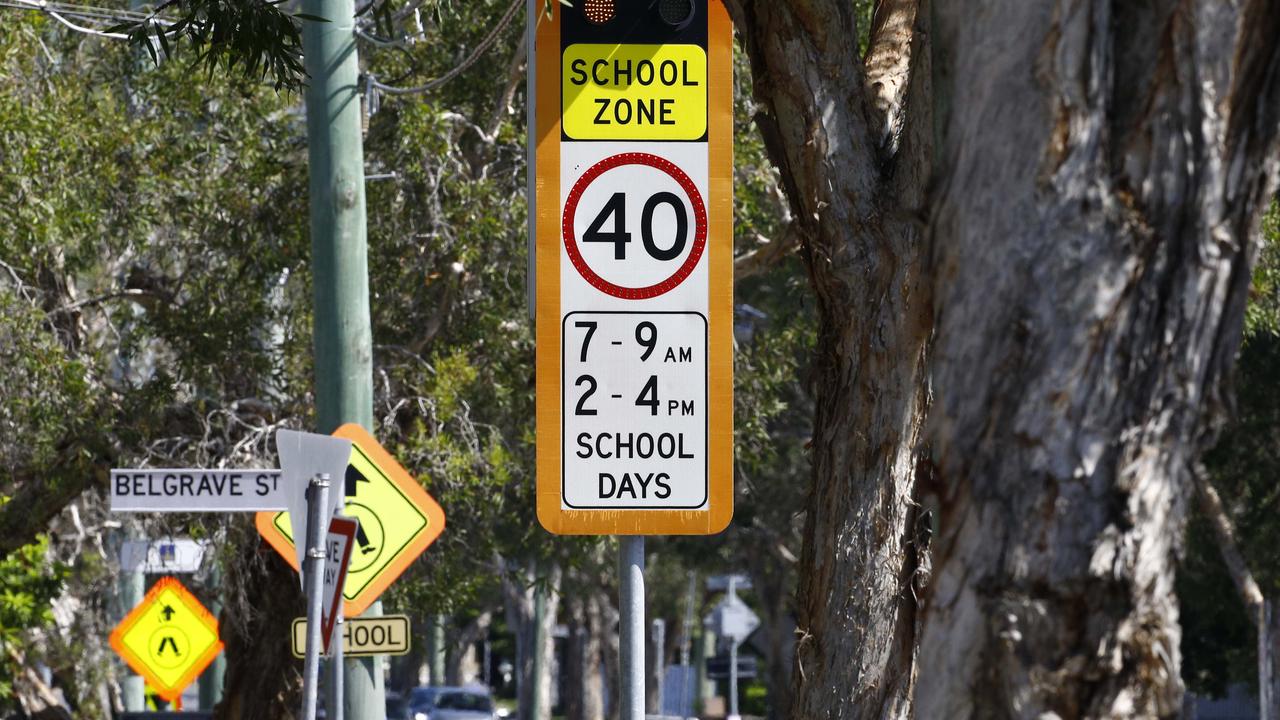 Lowering speed limits around popular routes taken by students could be considered in an audit into student safety. Picture: NCA NewsWire/Tertius Pickard