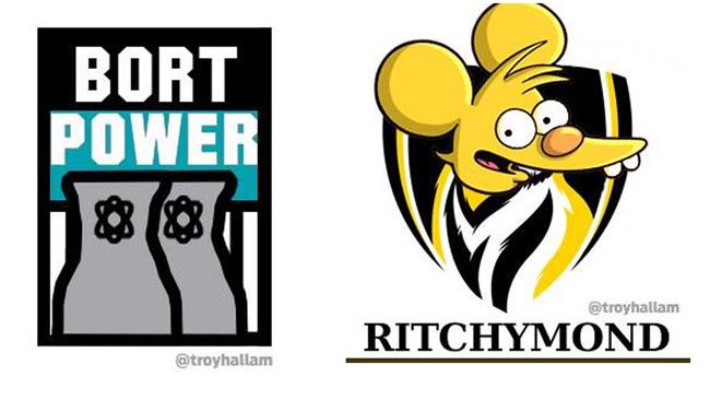 afl simpsons jersey