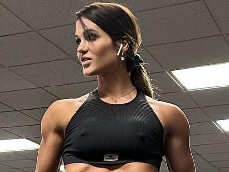 Fitness influencer and personal trainer, Jacinda Maree Sharkey, has fronted court for a special hardship application which revealed her horrendous driving history. Picture: Instagram.