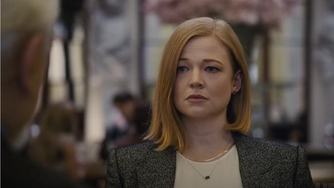 Sarah Snook in the Succession season 3 trailer.