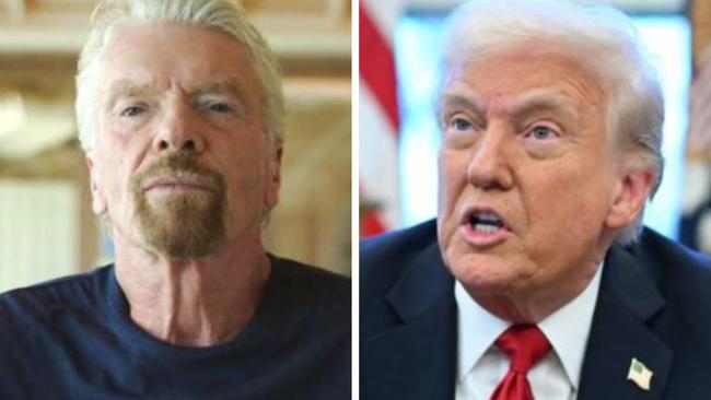 Richard Branson and Donald Trump