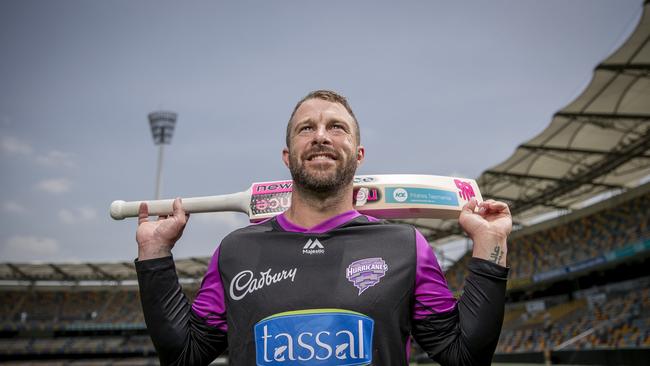 Hurricanes player Matthew Wade is back from Test duties for the team’s clash against Brisbane at the Gabba. Picture: PETER WALLIS