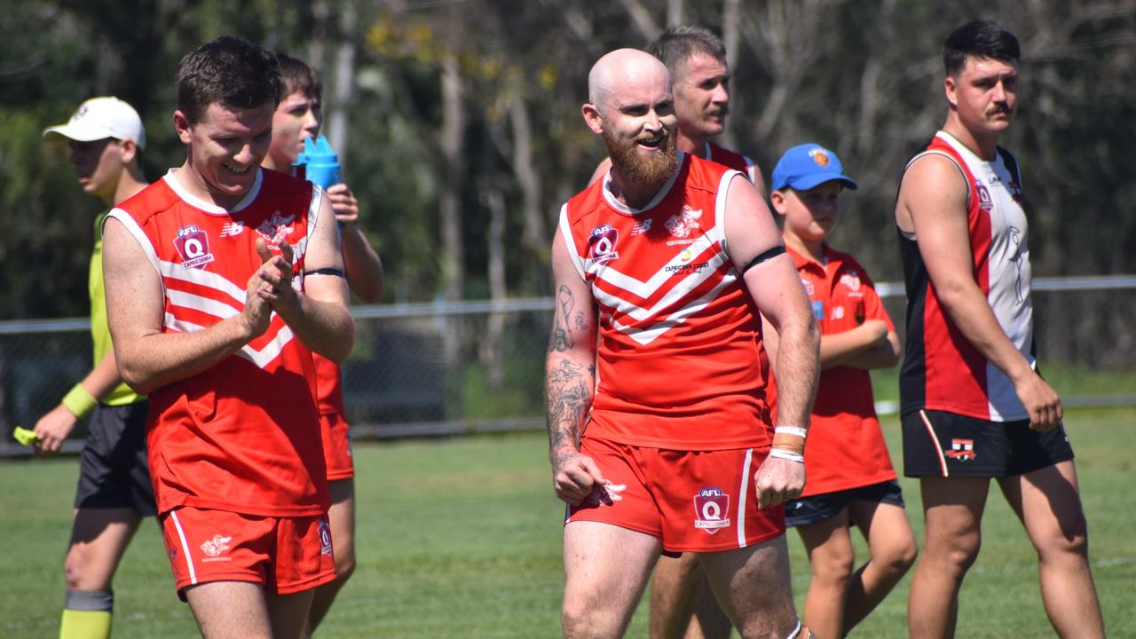 Faces of the AFL Capricornia senior grand final day at Stenlake Park, Rockhampton, on August 31, 2024.