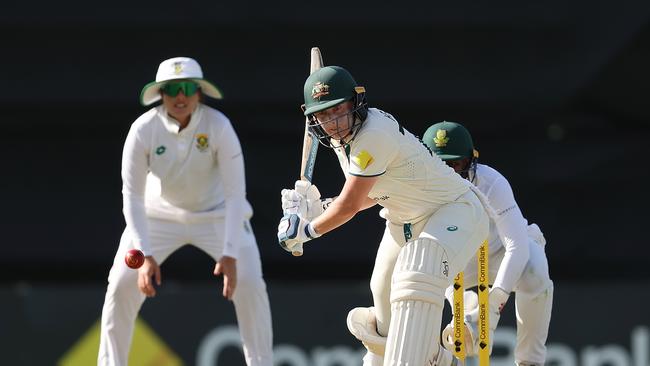 Alyssa Healy fell agonisingly short of a heroic hundred. Picture: Paul Kane/Getty Images.